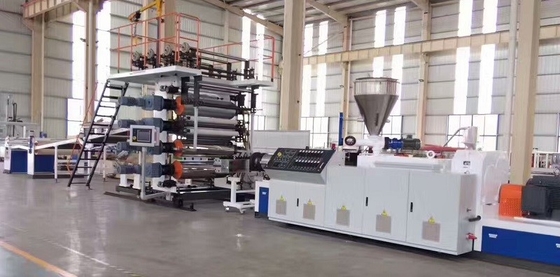 SPC 바닥 제조 기계 바닥 생산 라인 750kg/H
