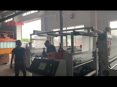 작은 용량 단일 계층 EVA 또는 POE GWS 180 단일 나사 EVA 필름 기계 인도 고객을 위해