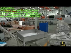 PP 홀 크로스 섹션 플레이트 추출 라인