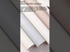 GWELL 0.15mm 두께 PETG 장식 필름 진압