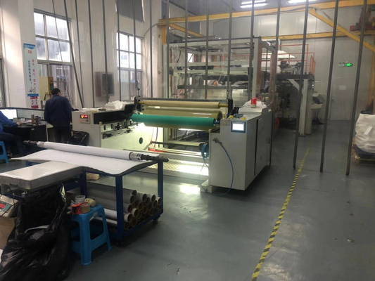 주문 단분자층 가소적 압출 성형 캐스트 필름 라인 열 가소성 폴리우레탄 수지 영화사 라인 online manufacture