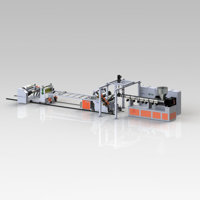 주문 ABS GPPS는 서랍들 드레인 트레이를 위한 PMMA 시트 생산 라인을 허리를 삐게 합니다 online manufacture