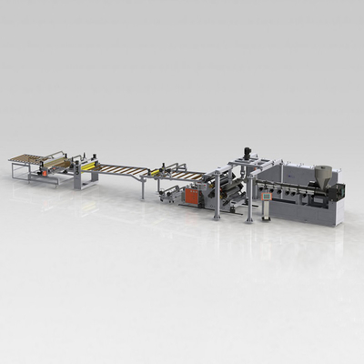 주문 기계 압출 라인을 만드는 단일 스크류 PP 두꺼운 경질플라스틱판 online manufacture