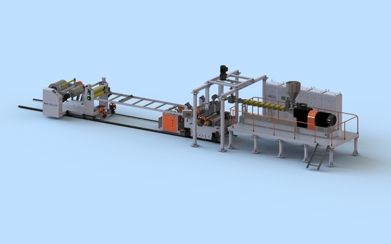 주문 PLC 제어 시스템 HDPE 보드 추출 선 37-160KW 모터 전력 online manufacture