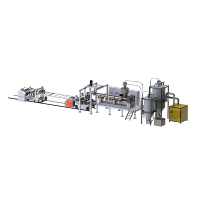 주문 중국 GWELL 100% PET 플레이크 진압 기계 넓은 용량 범위: 300kg/h - 1500kg/h online manufacture