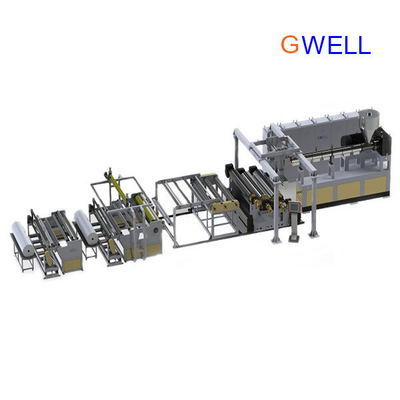 주문 포 일광 필름 생산 라인 단일 스크류 디자인 400 kg/H 생산량 online manufacture