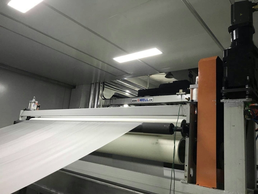 주문 자동차 및 건축 라미네이트 유리를 위한 1300-3200mm 폭 및 0.2-1.52mm 두께의 고용량 PVB 필름 생산 라인 online manufacture