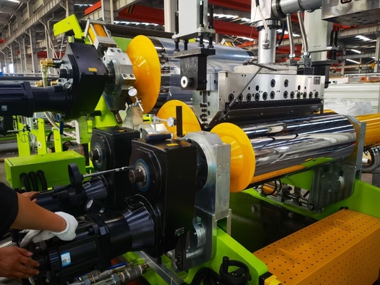 주문 PP 엽 extrusion 기계 extruder 기계 PP 블러스터 엽 생산 라인 online manufacture