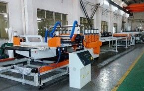 주문 기계 바닥 생산 라인 750 킬로그램 Ｈ를 만드는 SPC 바닥 online manufacture