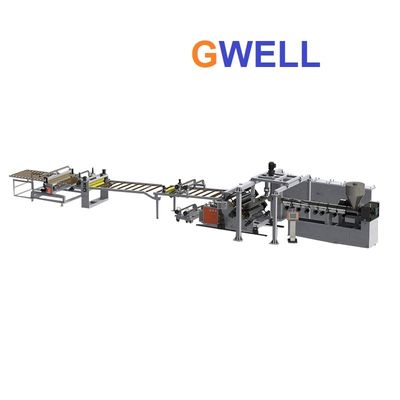 주문 이사회 압출 라인을 꾸미는 8 밀리미터 WPC 수지나무판 프로필 online manufacture