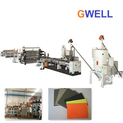 주문 PP PE ABS PVDF 분전반 압출 라인 600 킬로그램 Ｈ online manufacture