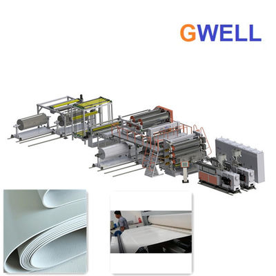 주문 PVC 방수막 생산 선 폭은 1500-6000 밀리미터입니다 online manufacture