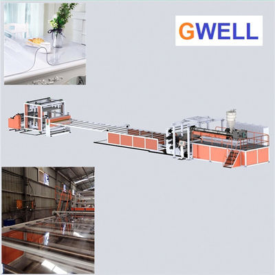 주문 딱딱한 PVC 엽 진압 기계 라인 다기능 PVC 보드 생산 라인 450/h online manufacture