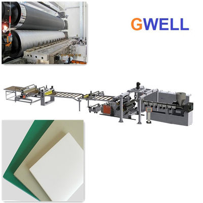 주문 PP ABS PE Hdpe 시트 압출기 광고판 압출 라인 400 킬로그램 Ｈ online manufacture