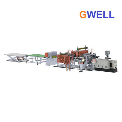 주문 LVT 목제 바닥을 까는 압출 라인 라이프트 바닥 생산 라인 online manufacture