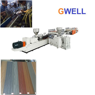 주문 WPC 바닥 압출 기계 1200 밀리미터 마루널 생산 라인 online manufacture