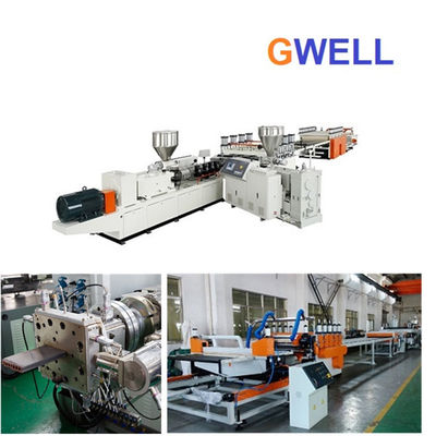 주문 Pvc 발포 보드 압출 라인 Pvc 바닥 생산 기계 online manufacture