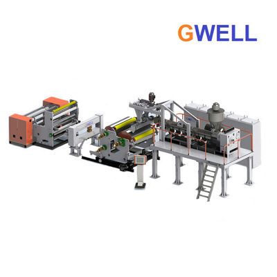 주문 PVDF 태양열 전지판은 폴리비닐이덴 불화물 캐스트막 압출기 140 킬로그램 Ｈ를 지원합니다 online manufacture