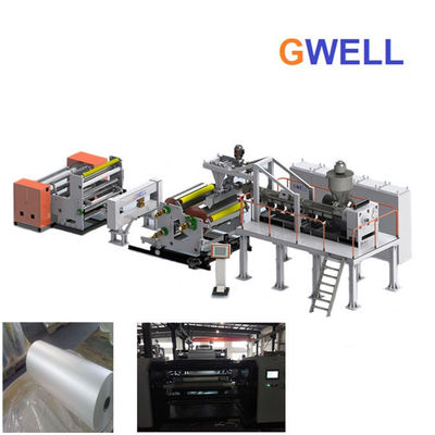 주문 PVDF 태양 후면 캐스트막 생산 라인 PVDF 필름 압출 기계 단일 스크류 online manufacture