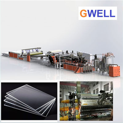 주문 맞춤형 PC 잎 생산 라인 200kg/H 300kg/H 450kg/H online manufacture