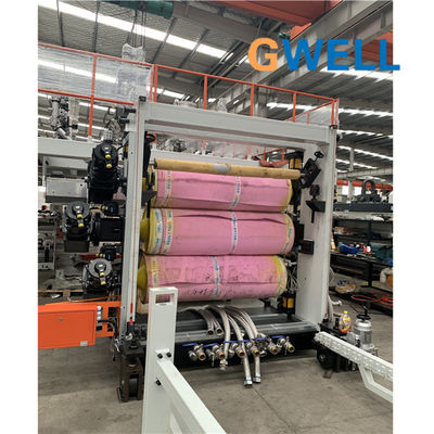 주문 수직 3시 3분은 플라스틱 시트 11KW를 만들기 위한 캘린더 머신을 회전시킵니다 online manufacture