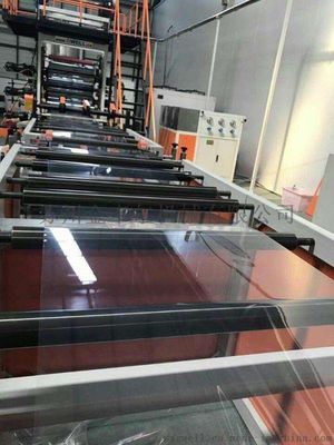 주문 내각 광고 방송 디스플레이를 위한 이사회 PETG 압출 라인 online manufacture