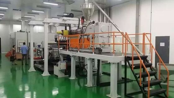CHINA GWELL PET Sheet Extrusion Machine 평행 트윈 스크루 디자인을 사용하여 결정화 및 건조 과정 없이
